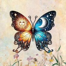 Acrylic Butterfly Wall Decor, Suitable For Outdoor Garden, Yard, Patio, Porch, Fence And More. Perfect Gift For Family And Friends, Ideal For Housewarming, Mother's Day And Other Occasions. - Sun Moon Butterfly - View 5
