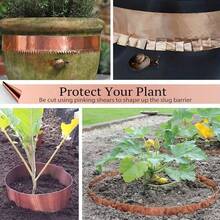 Conductive Copper Foil Tape, Effectively Repels Snails And Slugs, Suitable For All Seasons, Excellent Heat Resistance. Applicable For Electromagnetic Interference Shielding, Circuit Repair, Soldering, Gardening, DIY Crafts - Multicolor - View 5