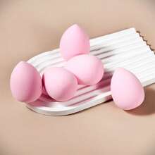 1/5/10 Multi-Function Rose Color Makeup Tools, Mixing Foundation Makeup Tools, Toner/Cream/Powder Makeup Tools, Professional Beauty Care - Humid And Dry, Corrector Tools - Multicolor - View 3