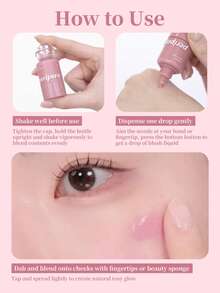 PERIPERA Syrupy Tok Cheek #02 Milky Lavender 1瓶 9g，冷調露水感薰衣草多功能液體腮紅，不卡粉，適合冷色調與橄欖色肌膚的日常冷調妝容 - 002 葡萄牛奶配方 - 查看 4