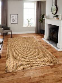 Digitally Printed Non-Slip Washable Runner And Area Rug Living Room Carpet, Modern Design | Modern, Scandinavian, Bohemian And Classic Styles | 100% Polyester - Creamy White - View 3
