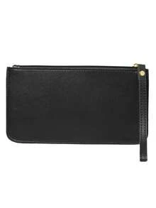 Portable Minimalist Long Zipper Passport Holder Wallet, Slim Multi-Function Handbag Clutch For Women (Zipper Color Random) - Multicolor - View 16