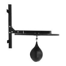 YUNRUX Plataforma para saco de velocidad, conjunto de plataforma para saco de velocidad, dispositivo de entrenamiento de boxeo de alto rendimiento con pelota de boxeo. - A - Ver 8