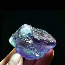 Natural Colorful Fluorite Aromatherapy Stone - Aquarium Landscape Decoration Crystal Mineral Specimen (Random One) - Multicolor - View 5