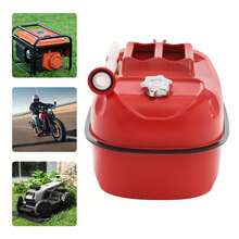 Fuel Tank Container Can With Handle And Fueling Pipe For Outdoor Power Supply Vehicles Go Karts And Industrial Use 10L/20L Capacity Stable Floorstanding Design Red - 20L - 查看 6