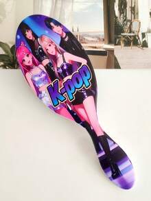 BEATURE Korean Wave K-Pop Girl Group Pattern Air Cushion Comb, Scalp Massage Comb, Anti-Static, Durable ABS Handle, Suitable For All Hair Types, High-Quality Air Cushion Comb. - Air Cushion Comb - View 3
