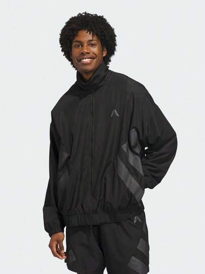 Adidas 中性款 ANTED REFL JKT 梭織無帽夾克 KH1707