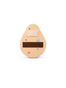 3pcs Hydrophilic Polyurethane Teardrop-Shaped Velvet Makeup Sponge Set, Soft Absorbent Makeup Sponge For Foundation, Concealer, Blending, Portable Travel Beauty Gift For Women (Differences May Exist Between Different Batches) - Multicolor - View 5