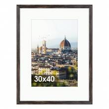 Mosearon 1 buah Bingkai Foto Kayu 30x40cm, Bingkai Foto A5, Bingkai Poster A4, Dekorasi Rumah Bergaya Vintage, Dekorasi Ruangan, Dekorasi Dinding, Hadiah untuk Teman, Terbuat dari Karton Buatan dan Kaca Akrilik Anti Pecah, Sempurna untuk Dekorasi Rumah - Bingkai foto retro - View 10