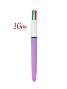 Customized Logo 4-Color Retractable Ballpoint Pen, Multi-Color Gift Pen, Study Essentials, Personalized Pens For Kids - Multicolor - View 16