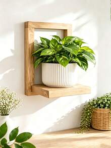 Wall Plant Holder, Wall Decor, Plant Holder, Flower Display, Wall Shelf, Potted Plant Holder - Multicolor - View 7