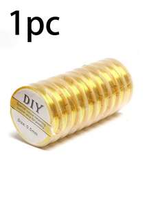 100米串珠線，DIY珠寶製作繩，手工髮夾纏繞線，珠寶編織，花卉包裝線，金屬線手工藝品，珠寶串珠，以及金色珠寶製作手工線 - 多色 - 查看 13