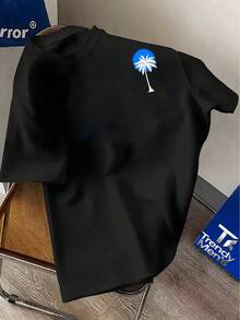 Men Outdoor Tees & Tanks - 黑色 - 查看 2