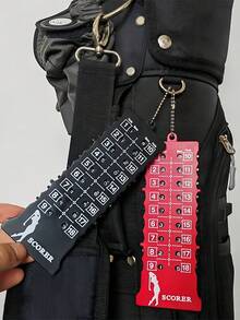 Portable Golf Score Counter Scoreboard With Key Chain Golf Scoreboard Strip Integrator Golf Stroke Counter 18 Hole Scoreboard For Golf Training Competition For Recreational Golfers And Sports Enthusiasts Gifts For Golf Lovers Golf Accessories - Multicolor - View 2