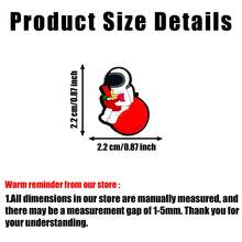 20PCS Space Theme Shoe Charms, High-Quality Odorless Durable PVC Material, Shiny Vibrant Detachable Cute Ins Fun Design, DIY Multi-Functional Compatible With Women's Shoes, Small Bags, Slippers, Clogs, All-Season Use, Meets Young Women's Sci-Fi Fashion Needs - Multicolor - View 2
