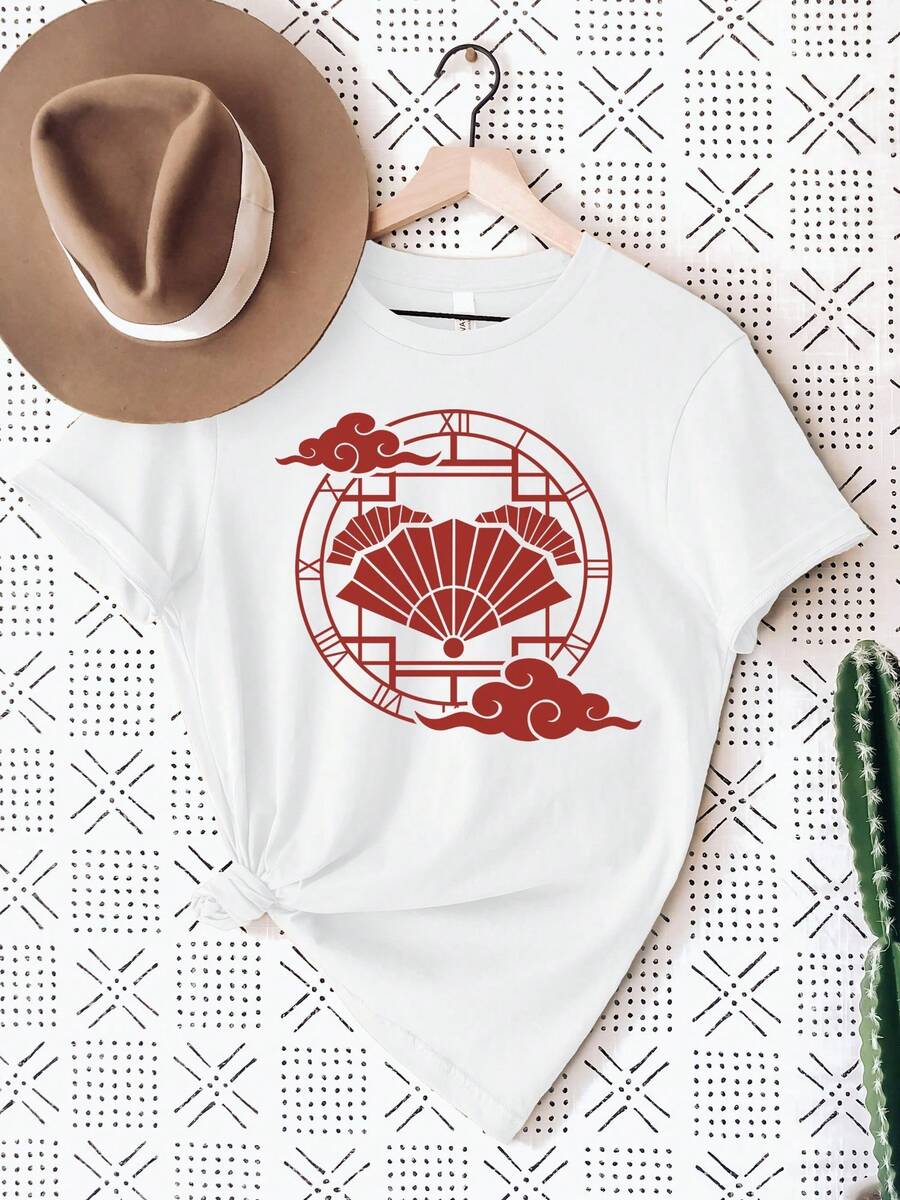 Women T-Shirts - 白色 - 查看 1