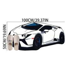 1 pieza Alfombra de felpa con patrón de coche de carreras en blanco y negro, de lana sintética, alfombra gruesa y suave, para otoño/invierno, alfombra decorativa, decoración de dormitorio, alfombra pequeña, alfombra, decoración del hogar, alfombra de sala de estar, alfombra pequeña de sala de estar, alfombra de dormitorio, decoración del hogar de sala de estar, alfombra de exterior, alfombra lavable - Multicolor 1 - Ver 12