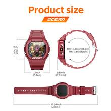 LOKMAT Ocean Sports Watch Features A 1.75-Inch Screen, Bluetooth Connectivity, Push Notifications, Over 100 Sports Functions, Outdoor Water Resistance, And A Flashlight Function. - View 13