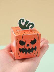 24 Stück Halloween Kürbis Süßigkeiten Boxen, Kürbis Orange Happy Halloween Papier Geschenkboxen, Halloween Party Favor Boxen, Trick Or Treat, Baby Shower Dekoration, Halloween Geburtstag Mini Snack Boxen, Herbst Ernte, Herbst Deko, Herbst Dekoration, Halloween Dekoration, Halloween Party Dekoration, Halloween Geschenk, Tisch Deko, Party Zubehör, Party Favor - Kürbisorange - Übersicht 9