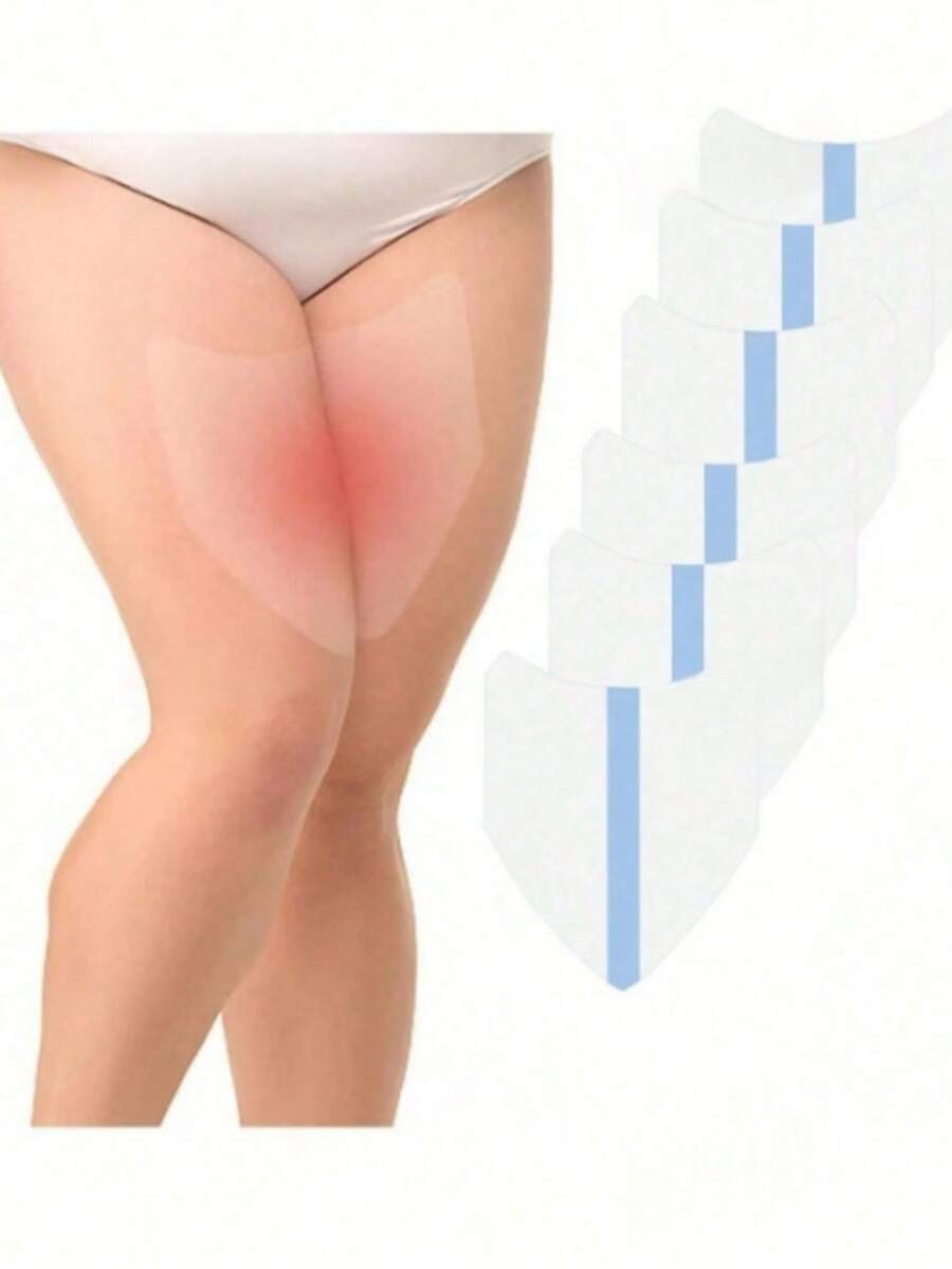 10/30片大腿防磨貼片與貼紙套組,隱形親膚黏性貼片設計,防止磨擦並可隱藏在衣物下 - A - 查看 1