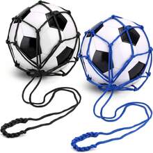 Soccer Training Net, Soccer Rebounder For 3/4/5 Size Soccer Balls, Hands-Free Kicking And Throwing Practice Aid Tool - Multicolor - View 8