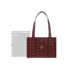 Mcm Visetos Series Of Ladies' Shoulder Tote Bags With Age Appropriate Embellishments MWTGSTA034B001 - Wine Brown MWTGSTA034B001 - View 7