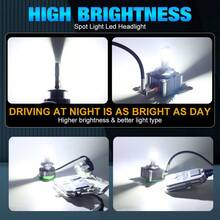 S&D D1S D3S LED 車用大燈燈泡 Canbus D4S D2S 雙面發光 氙氣 HID 汽車燈泡 即插即用 6000K 12V 24V - A - 查看 6