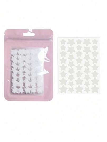 1200/480pcs Pink, Black, White, Blue, Purple, Green Star Pattern E-Star Face Stickers, Essential For Photography, Face Painting, Suitable For Various Parties, Gatherings And Entertainment Activities. 960/240/40pcs Pack, Cosmetics, Affordable Price, Can Be Used For Room Decoration, Vanity, Travel, Bedroom, Makeup Accessories, Christmas Gifts, Cosmetics, Makeup Tools, Bargains, Gifts, Women's Gifts, Christmas Gifts