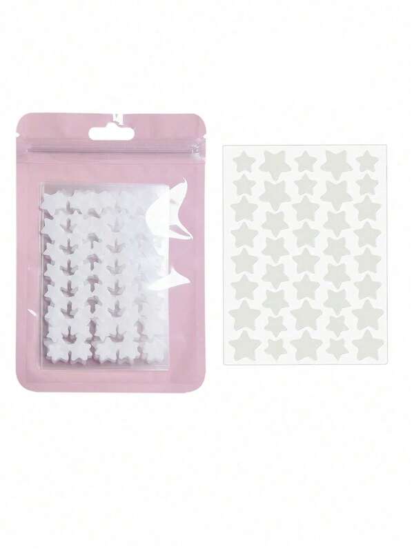 1200/480pcs Pink, Black, White, Blue, Purple, Green Star Pattern E-Star Face Stickers, Essential For Photography, Face Painting, Suitable For Various Parties, Gatherings And Entertainment Activities. 960/240/40pcs Pack, Cosmetics, Affordable Price, Can Be Used For Room Decoration, Vanity, Travel, Bedroom, Makeup Accessories, Christmas Gifts, Cosmetics, Makeup Tools, Bargains, Gifts, Women's Gifts, Christmas Gifts