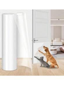 Cat Scratch Sofa Protection Tape (5m), Suitable For Dogs, Furniture, Training, Self-Adhesive Transparent Material - 45X500cm - View 7