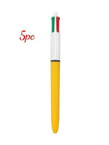 Customized Logo 4-Color Retractable Ballpoint Pen, Multi-Color Gift Pen, Study Essentials, Personalized Pens For Kids - Multicolor - View 32