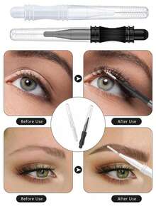 20/10/2PCS Eyebrow Brush With Lid, Teeth Cleaning Brush, Suitable For Eyelash And Eyebrow Care, Ideal For Daily Use And Eyelash Extension And Teeth Cleaning, Multi-Functional, Easy To Use And Operate - Multicolor - View 4