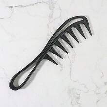 2/1pc Plastic Comb Men's Big Back Haircomb Fishbone Comb Hairdressing Comb Styling Comb Art Comb Painting Comb Oil Haircomb - One Size - View 8