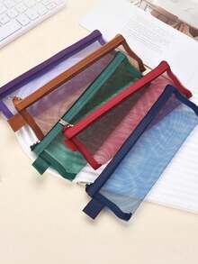 個性化鉛筆盒，返校季禮物，學校用品與配件，完美適合返校季，教師節禮物，可客製化姓名，返校季 - 彩色 - 查看 7