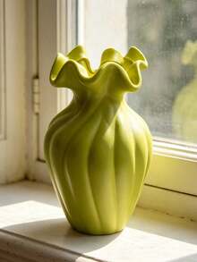 1 pièce Vase en résine fait main - Décoration vintage, convient pour le salon et l'ameublement doux | Décoration de la maison, décoration de la chambre, décoration de style bohème, ornement de table, cadeau unique, décoration de mariage, ornement en résine - Nouveau modèle - Voir 12