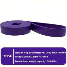 1pc 5-120lbs Resistance Band, Home Fitness Stretching Assistance Pull-Up Band, Boxing Agility Training Equipment, Yoga Pilates Accessory - B - View 14