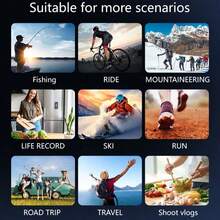 WIFI Digital Camera DV Camcorder, 180° Rotating Lens, With Flash, 1080P Ultra HD, Motion Stabilization, One-Click Recording/Video Shooting, Supports Phone WIFI Connection, Equipped With 64GB SD Card And 1000mAh Battery - View 8