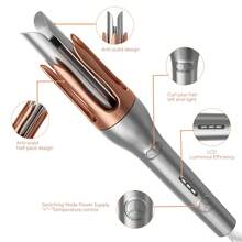 UKLISS Automatic Curling Iron & Wavy Curls, 20s Rapid Heating, Suitable For Fine, Soft, Thick, Coarse Hair, Left & Right Dual-Direction Automatic Curling, Beginners Easily Create Long-Lasting Atmospheric Big Waves; Home Styling, Suitable For Travel, Holiday Gift - Multicolor - View 8