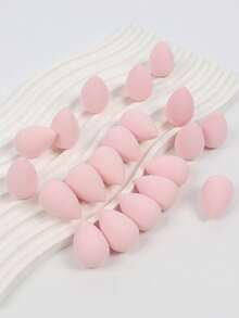 10/20/30/50/100pcs Mini Makeup Sponges, Suitable For Liquid, Cream And Powder Foundation, Latex-Free Makeup Sponge Applicator, Suitable For All Skin Types, Makeup, Cheap, Room Decor, Vanity, Travel, Bedroom, Makeup Accessories, Powder Puff, Makeup Blender, Powder Puff - Multicolor - View 6