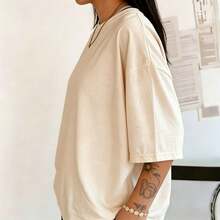 Women T-Shirts - Apricot - View 3