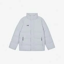 UNDER ARMOUR Unisex Warm Sports Down Jacket - Light Grey - View 4