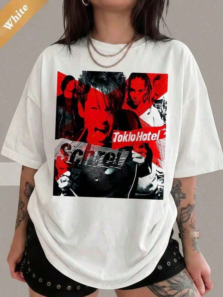 Women T-Shirts - 白色 - 查看 1