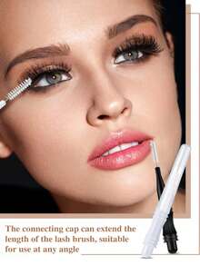 20/10/2PCS Eyebrow Brush With Lid, Teeth Cleaning Brush, Suitable For Eyelash And Eyebrow Care, Ideal For Daily Use And Eyelash Extension And Teeth Cleaning, Multi-Functional, Easy To Use And Operate - Multicolor - View 2