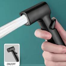 Tatukiko Handheld Portable Bidet Sprayer, Bathroom Spray Head For Toilet, Adjustable Water Pressure, ABS Material Head, Lightweight Design, Suitable For Women's Care And Pet Washing - Spray Gun - View 5