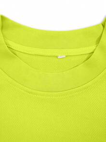 5-PACK Men's High Visibility Reflective Long Sleeve Work Shirt Class 2 Color Block-Inspired Construction Top With Chest Pocket - Yellow - View 10