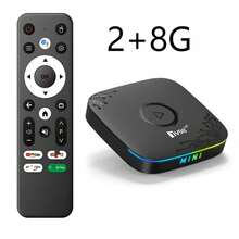 Q96 OHP Mini TV Box HD 4K Android 14 Dual WiFi 4G 5G Set-Top Box RK3518 64G Voice Remote Control Smart Media Player IPTV - Black - View 14