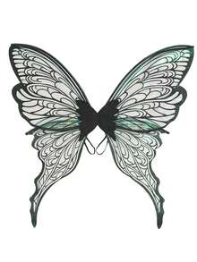 Large Gold Foil Butterfly Wings, Sparkling Like Angel Wings, Perfect For Cosplay, Masquerade And Halloween Accessories - Multicolor - View 13