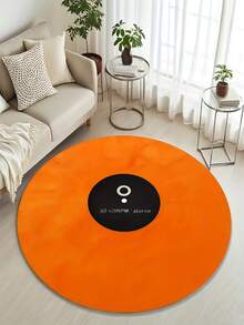 Crystal Velvet Vintage Vinyl Record Carpet, Crystal Velvet Dot-Embossed Bohemian, Crystal Velvet Dot-Embossed Green Vintage - - Suitable For Living Room, Bedroom, Bathroom And Office Decoration - Perfect For Valentine's Day, Spring, Summer Fashion Home Decor - Ideal Gift For Music Lovers - Multicolor 16 - View 22