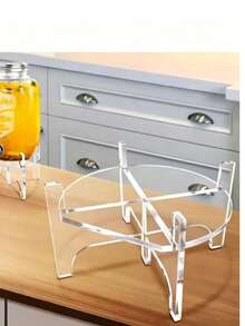Best-Selling Transparent Acrylic Juice Beverage Dispenser Water Pitcher Stand Bar Bistro Container Support Base - Transparent - View 7