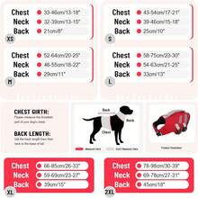 Dog Life Jacket, High Buoyancy Dog Swimming Life Vest, Suitable For Swimming, Boating; Tear-Resistant Reflective Pet Swim Vest, Fits Small, Medium, Large Dogs, Pool Floating Style, Adjustable Dog Swimming Safety Vest - Red - View 3